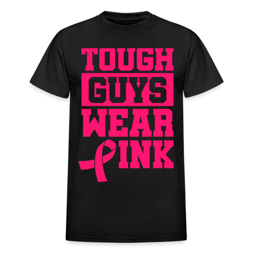 Tough Guys Wear Pink - black