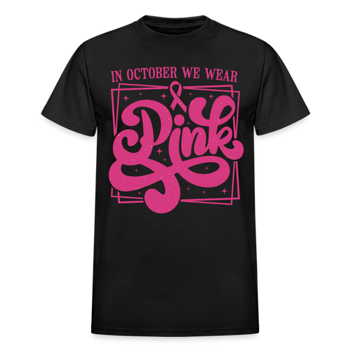 In October We Wear Pink - black