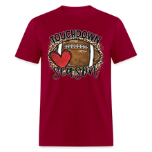 Load image into Gallery viewer, Leopard Print Touchdown Season - dark red
