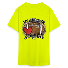 Load image into Gallery viewer, Leopard Print Touchdown Season - safety green
