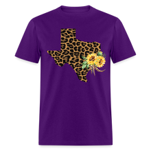 Load image into Gallery viewer, Leopard Texas Tee - purple
