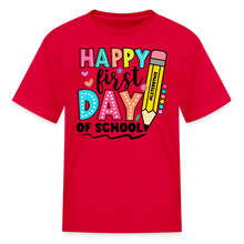 Load image into Gallery viewer, Kids&#39; T-Shirt back to school - red
