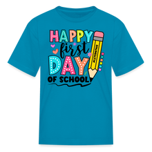 Load image into Gallery viewer, Kids&#39; T-Shirt back to school - turquoise
