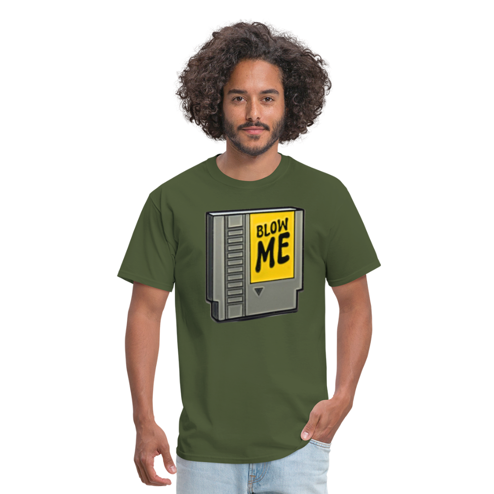 Nintendo Blow Me - military green