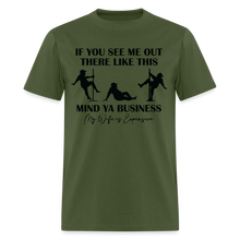 Load image into Gallery viewer, Mind Your Business - military green
