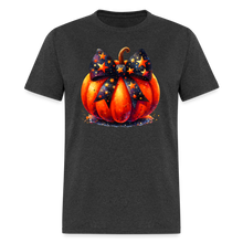 Load image into Gallery viewer, Pumpkin Stars - heather black
