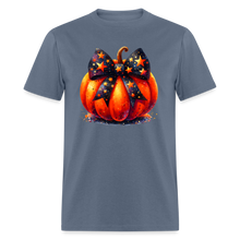 Load image into Gallery viewer, Pumpkin Stars - denim
