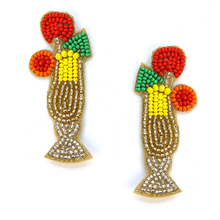 Load image into Gallery viewer, Daiquiri Beaded Earrings
