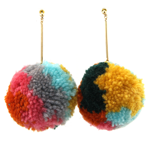 Large Multi Colored Carpet Balls