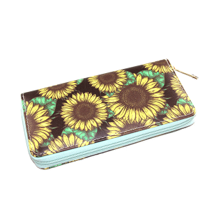 Black Sunflower Wallet