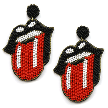 Load image into Gallery viewer, Rolling Stones Lip Earrings
