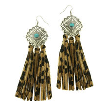 Load image into Gallery viewer, Western Fringe Earrings
